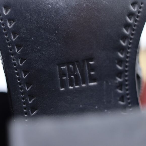 Frye Burnished Silver Ankle Heeled Boots 6 - Picture 8 of 14